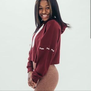 P’Tula Mandi Crop Hoodie.